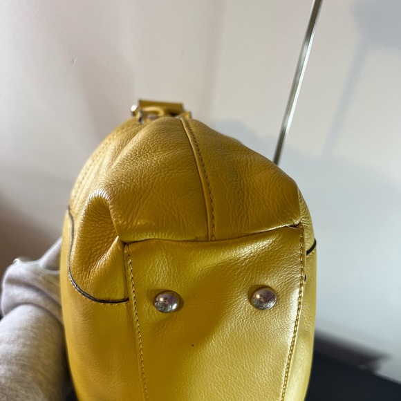 b. makowsky Vibrant Yellow Hobo Bag - Picture 8 of 14